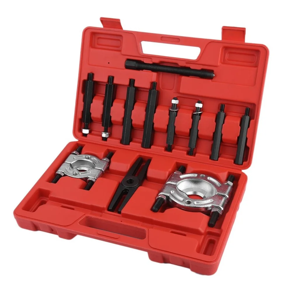 

C8019 Small Volume Bearing Puller Separator Set 12pcs/set Magnet Wheel Extractor Internal External Removal Remover Puller Kit