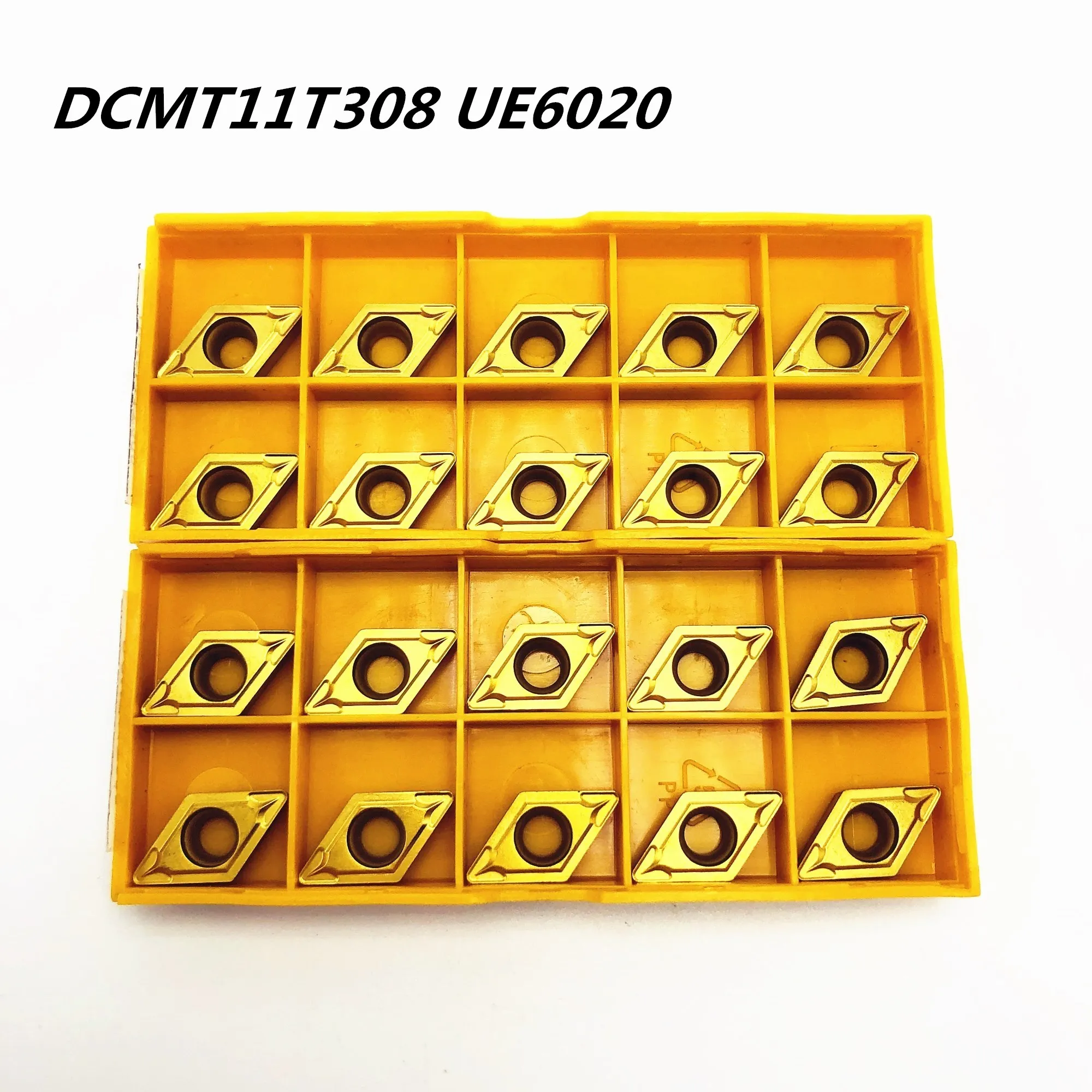 20 шт. токарный инструмент DCMT11T308 dcmt32,52 UE6020 внешние Металлические Токарные инструменты фрезерный инструмент твердосплавный DCMT11T308 токарный станок с ЧПУ