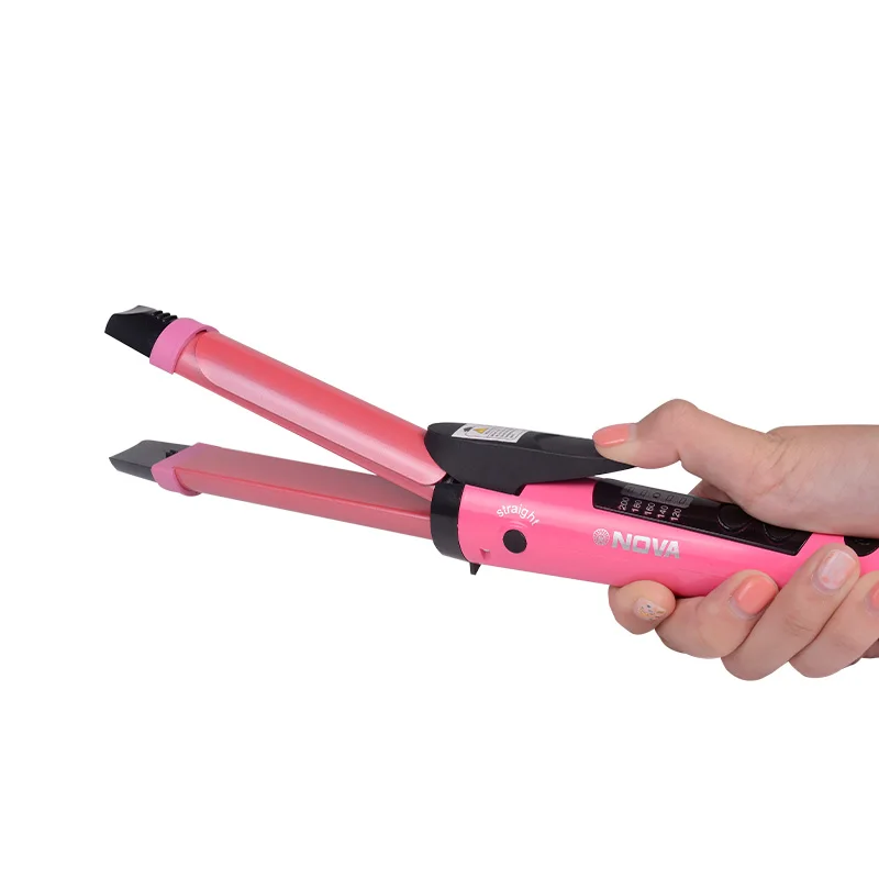 Большая распродажа! 2 в 1 утюжок для выпрямления и завивки волос с цифровым