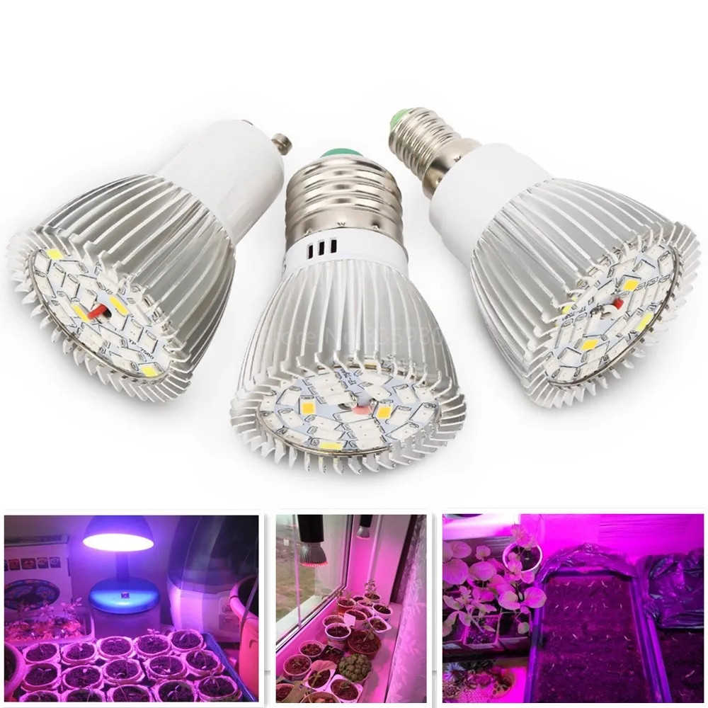 Лампа для выращивания растений E27 E14 GU10 28 светодиодов|plant lamp|lamp for plantsled grow |