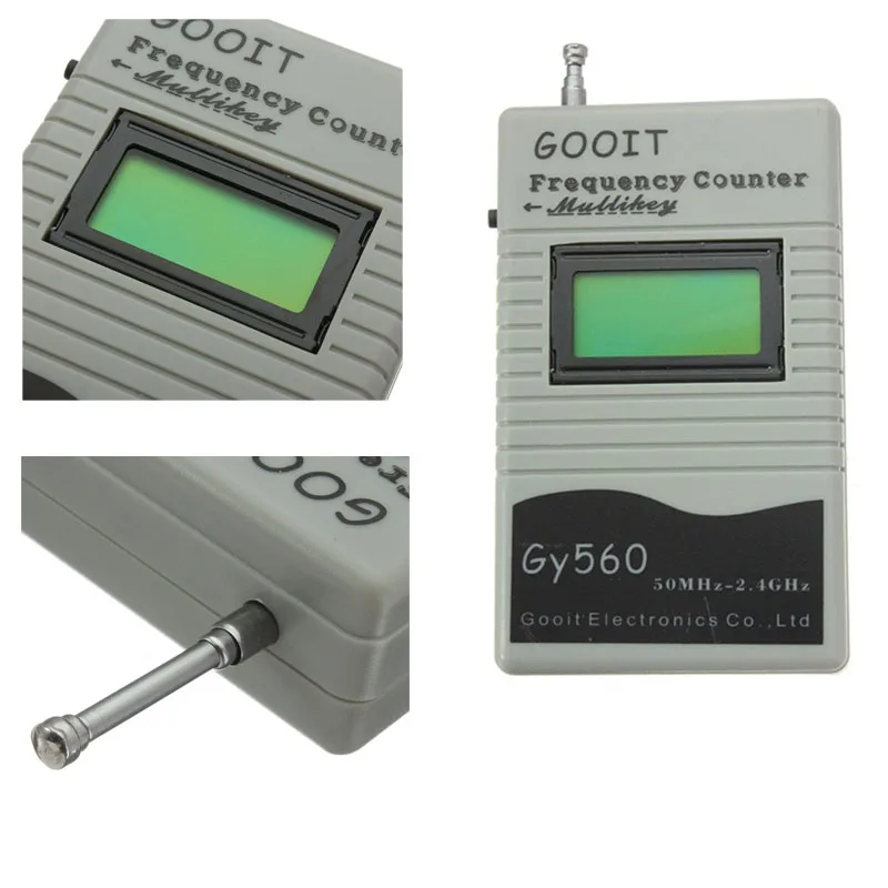 9 V GY560 50 МГц ~ 2 4 ГГц радио частота GSM счетчик цифровой канал сканер UK|Измерители