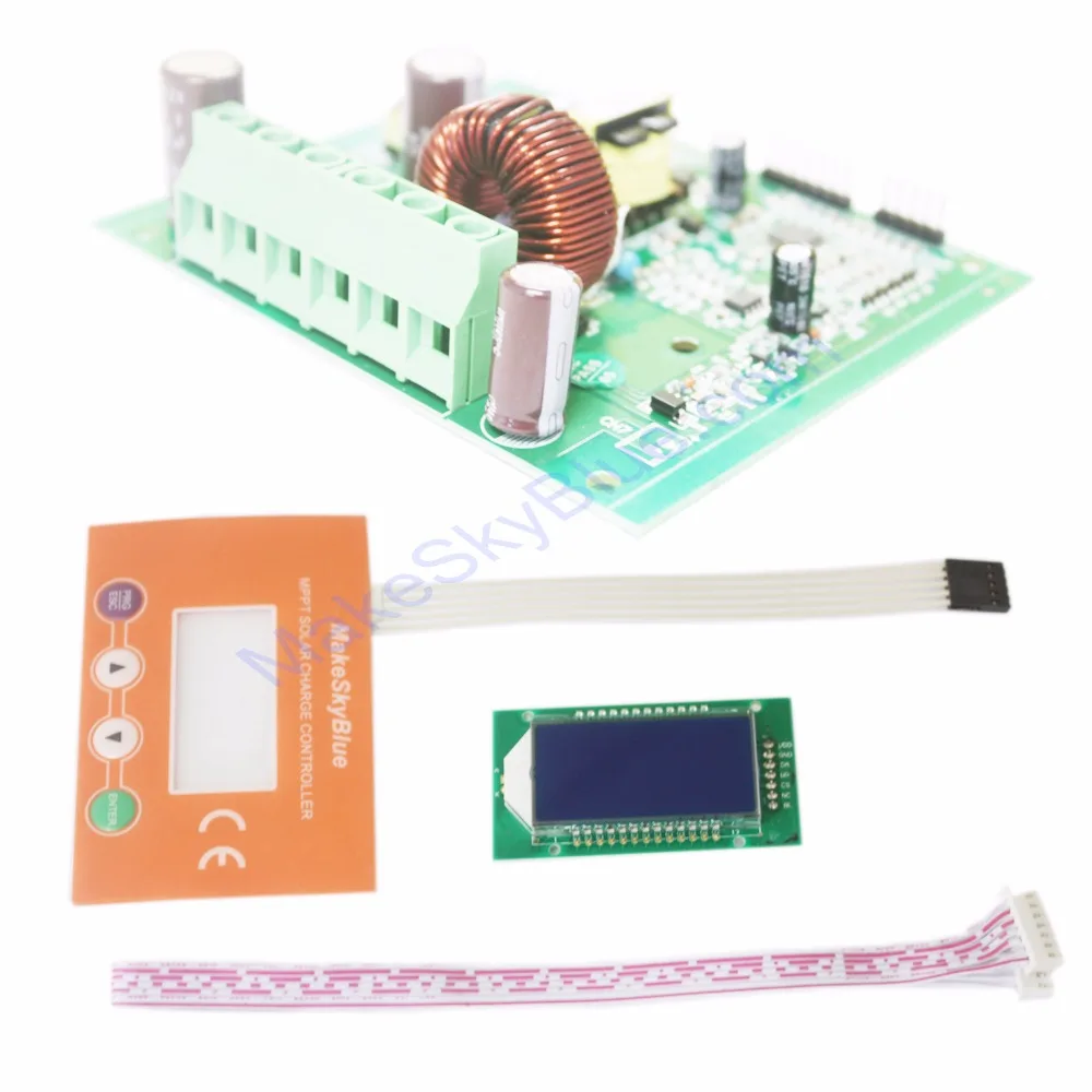 20A MPPT Solar Charge Controller Regulator Makeskyblue DIY With LCD