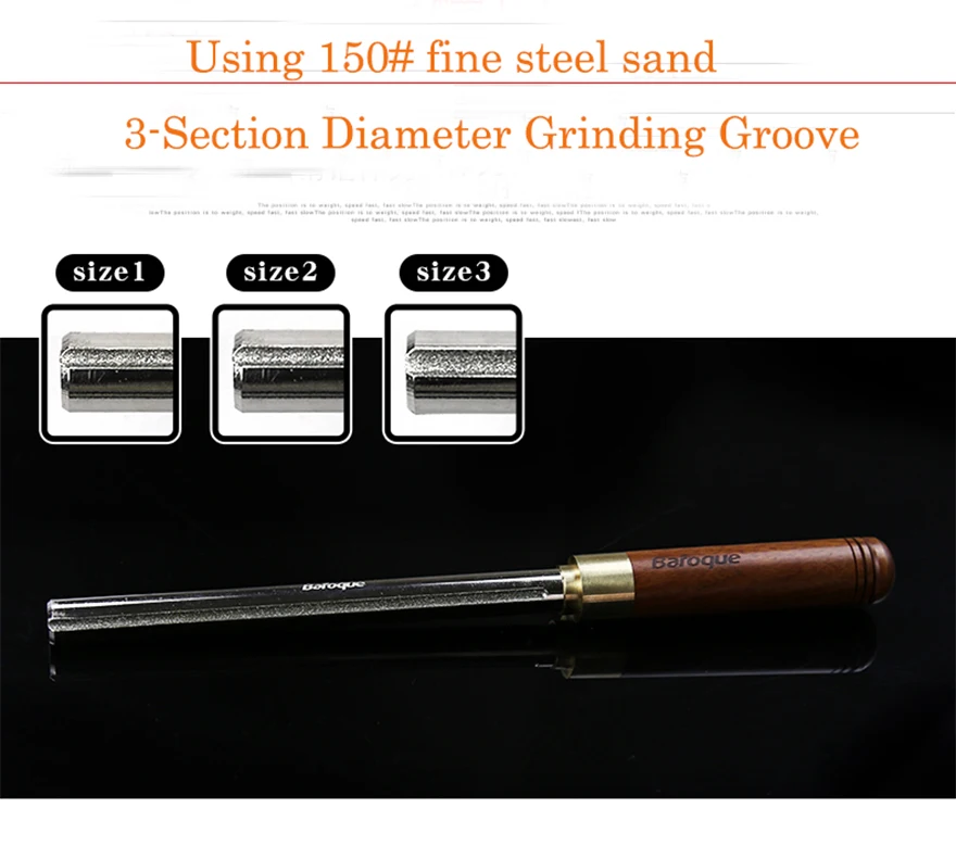 

Baroque Premium Fret Dressing File Luthier Tools For Guitar Nut Bass Ukulele 3 Size Edge