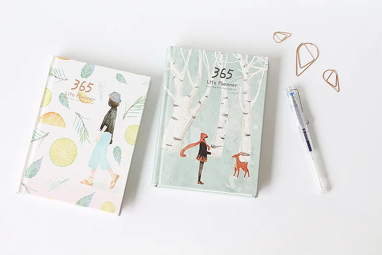 Алиса история 365 дней Тетрадь журнал дневник планировщик, блокнот для детей подарок корейский канцелярия Школьные принадлежности Лидер