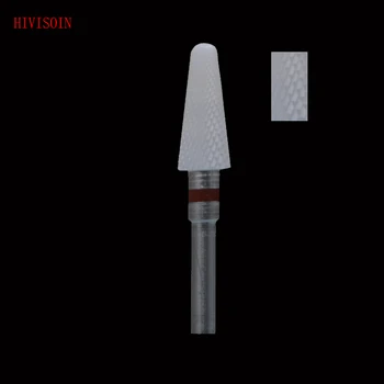 

2Pcs/Lot Conical Shape- Cross Cut - White Zirconia Ceramic Dental Lab Burs - ISO 201 (XF) 4705.040