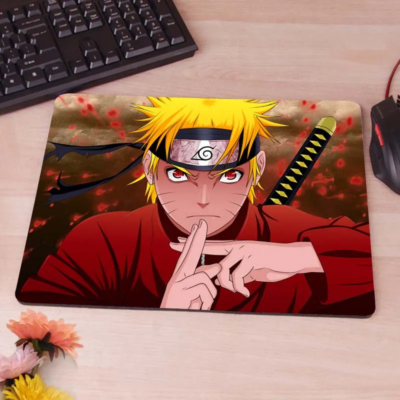 Maiyaca uzumaki Naruto компьютер Мышь Pad Мышь колодки украсить ваш стол резиновым небуксующий лучший выбор для бойфренд подарок