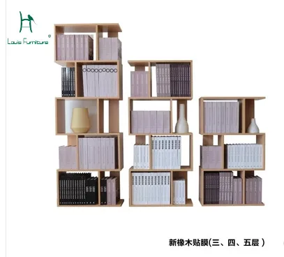 

Louis Fashion Wooden Bookshelf Bookcase Cabinet Cabinet Children Cabinet Free Combination Collection Partition Barrier