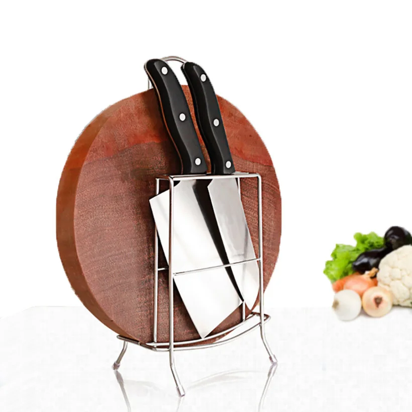 

PFDIYF Ventilation Stainless Steel Knife Holder Multifunctional Storage Tool Holder Knife Block Knife Stand Kitchen Accessories