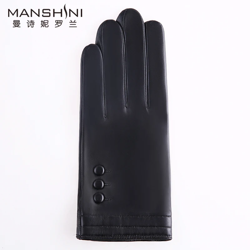 Genuine leather gloves men winter outdoor keep warm add cashmere large size sheepskin gloves touch screen gloves MLZ111 Genuine leather gloves men winter outdoor keep warm add cashmere large size sheepskin gloves touch screen gloves MLZ111