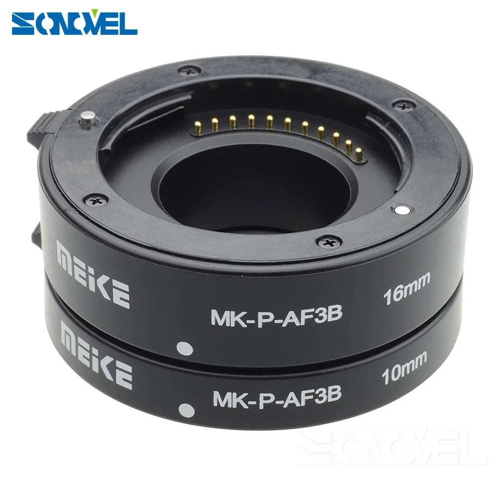 Meike MK-P-AF3B с автоматической фокусировкой Макро Удлинитель Набор колец для Panasonic Olympus микро камеры DSLR