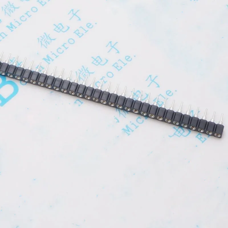 

Round hole row female 1 * 40 p 18 b20 single round hole 2.54 mm/crystals socket