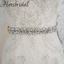 Высококачественный Хрустальный пояс для свадебных платьев Стразы для свадебного пояса ручной работы свадебный пояс