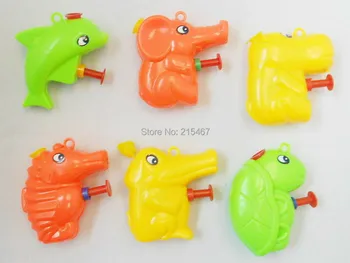 

8 pc ASSORTED mini animal water gun SQUIRTER TOYS Birthday Wedding PARTY FAVORS GIFT NOVELTY PINATA Bag Filler Gag Loot VENDING
