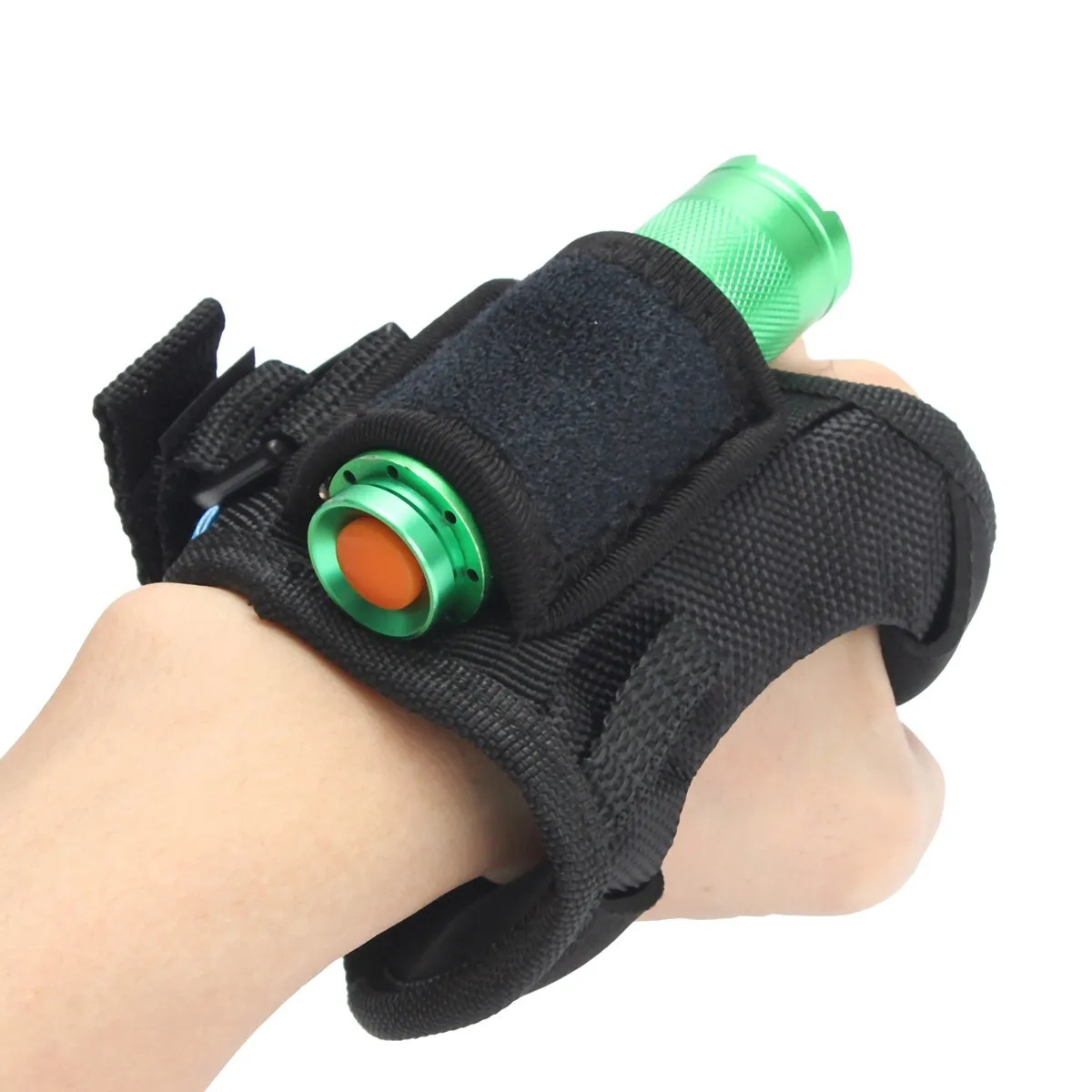 Hand Free Light Holder Glove portable Diving Torch holster for LED