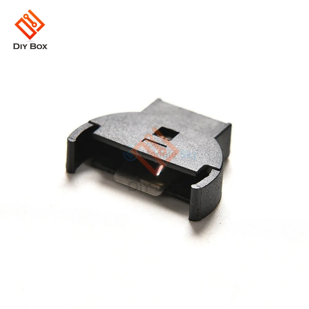20PCS-Black-Plastic-CR2032-2032-3V-Half-Round-Cell-Coin-Battery-Socket-Holder-Case-Module-Battery (3)
