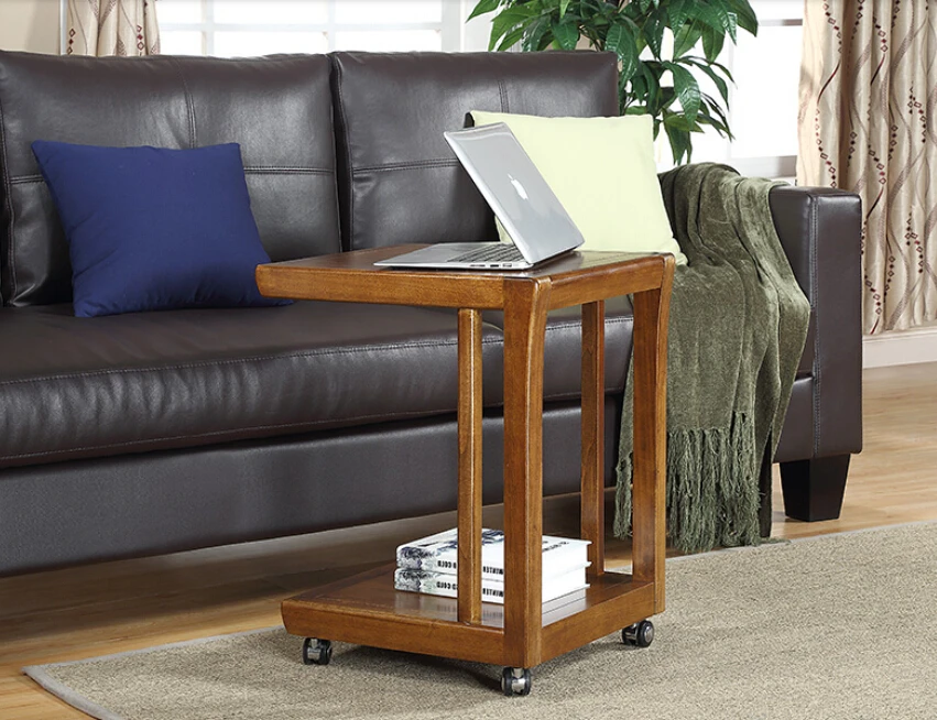 Completely real wood bed a few beautiful type sofa side table. Portable computer desk phone table. Small tea table