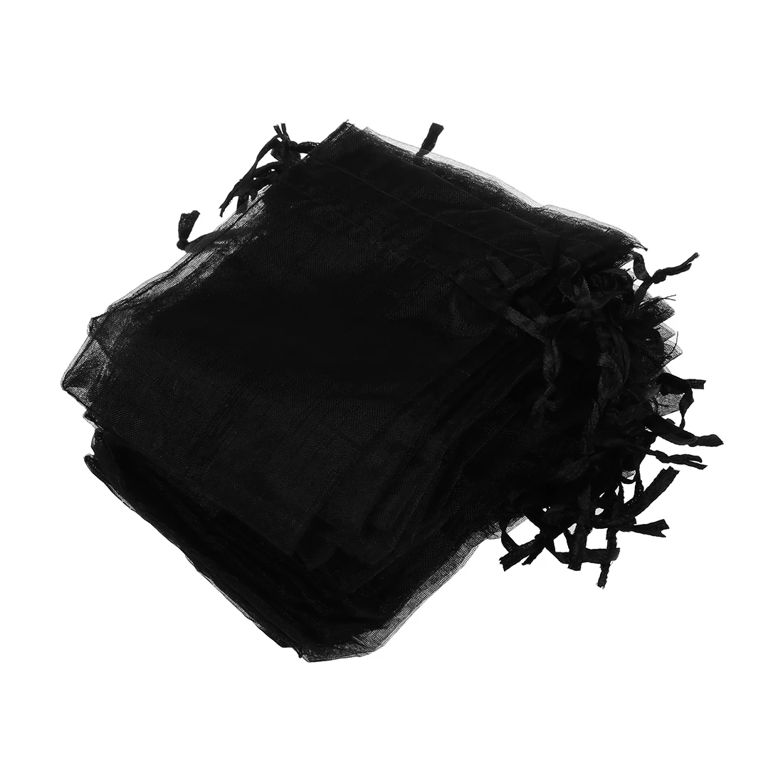 

30 Sachets Gift Bags Jewelry Bags ( Black )