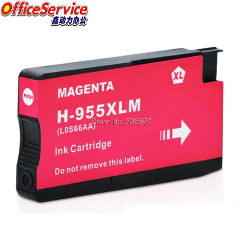 955 955XL совместимый чернильный картридж для HP955XL костюм Officejet Pro 8725 8727 8730 8740 7740 8210 8218