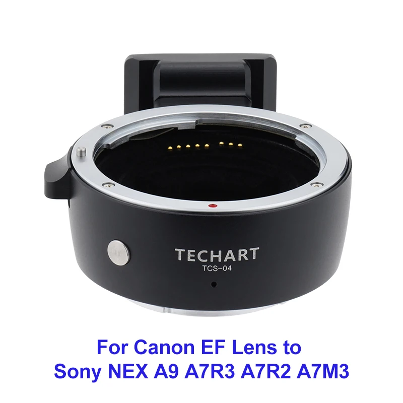 

TECHART TCS-04 Camera Adapter Ring for EF -NEX 4 Adapter For Canon EF Lens to Sony NEX A9 a7R3 a7R2 a7M3 A7R III A7RII