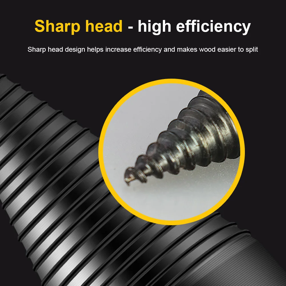 

1 Pcs Firewood Machine Drill Wood Reamer Punch Bit Woodwork Split Cone Drilling Tool GHS99