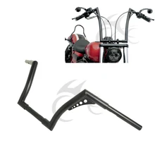 Motorcycle Custom1 1/4 1.25 Fat 14 Rise Ape Hangers Handlebar For Harley Softail FLST FXST Sportster XL 883 1200 cafe racer 18 rise 1 1 4 ape hanger handlebar for harley sportster xl 883 1200 flst fxst
