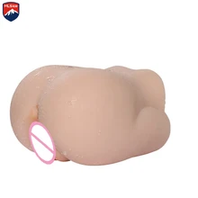 22*17*9cm 3D Deep Artificial Vagina Male Masturbator Lifelike Real Silicone Sex dolls Tight Vagina Anus Medical TPE Ass Sex Doll