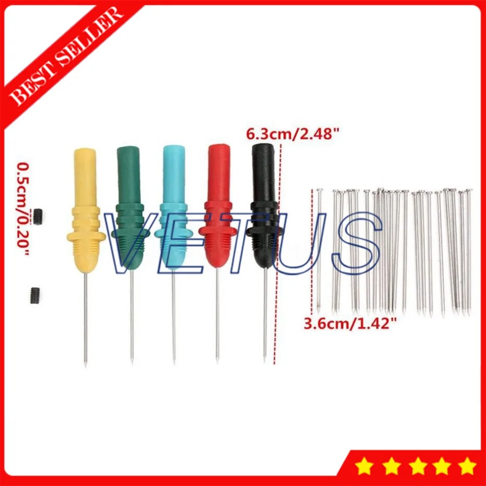 

HT307 Automotive Diagnostic Test Accessories Oscilloscope Probe Pins Set Oscilloscope Accessory Acupuncture Repair Tool