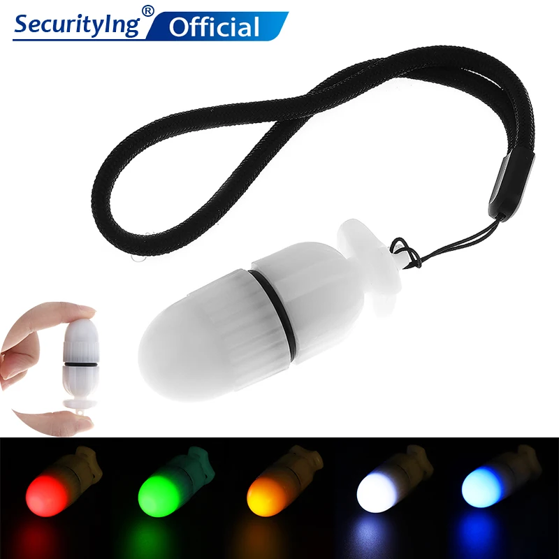 

SecurityIng Underwater Fishing Beacon Beam Light Flashing Scuba Night Dive Marker LED Safety Signal Light Warning Diving Torch