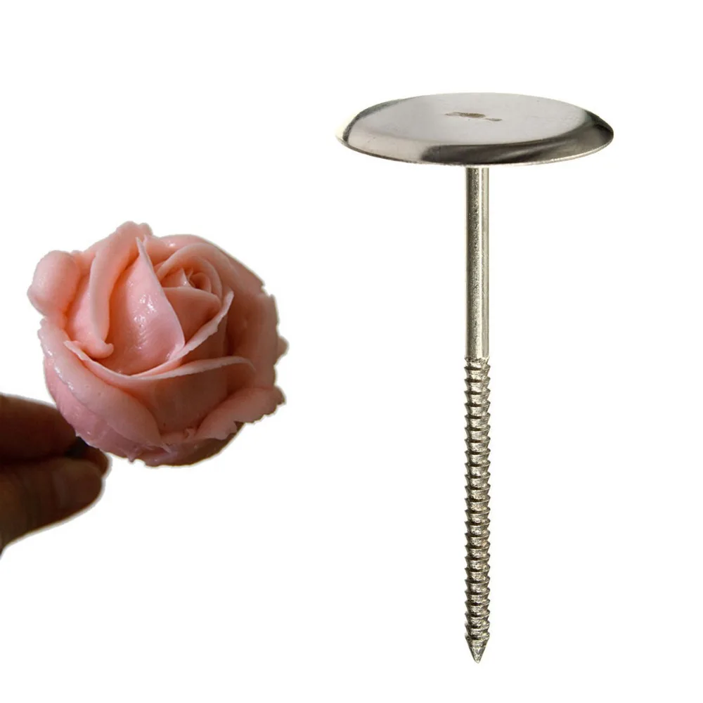 

LINSBAYWU New Creative Stainless Steel Cake Flower Needle Cake Cupcake Icing Cream Decorating Tool