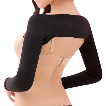 

Seamless Fat Burning Arm Slimming Shaping Long Sleeves Shaper Back Posture Corrector
