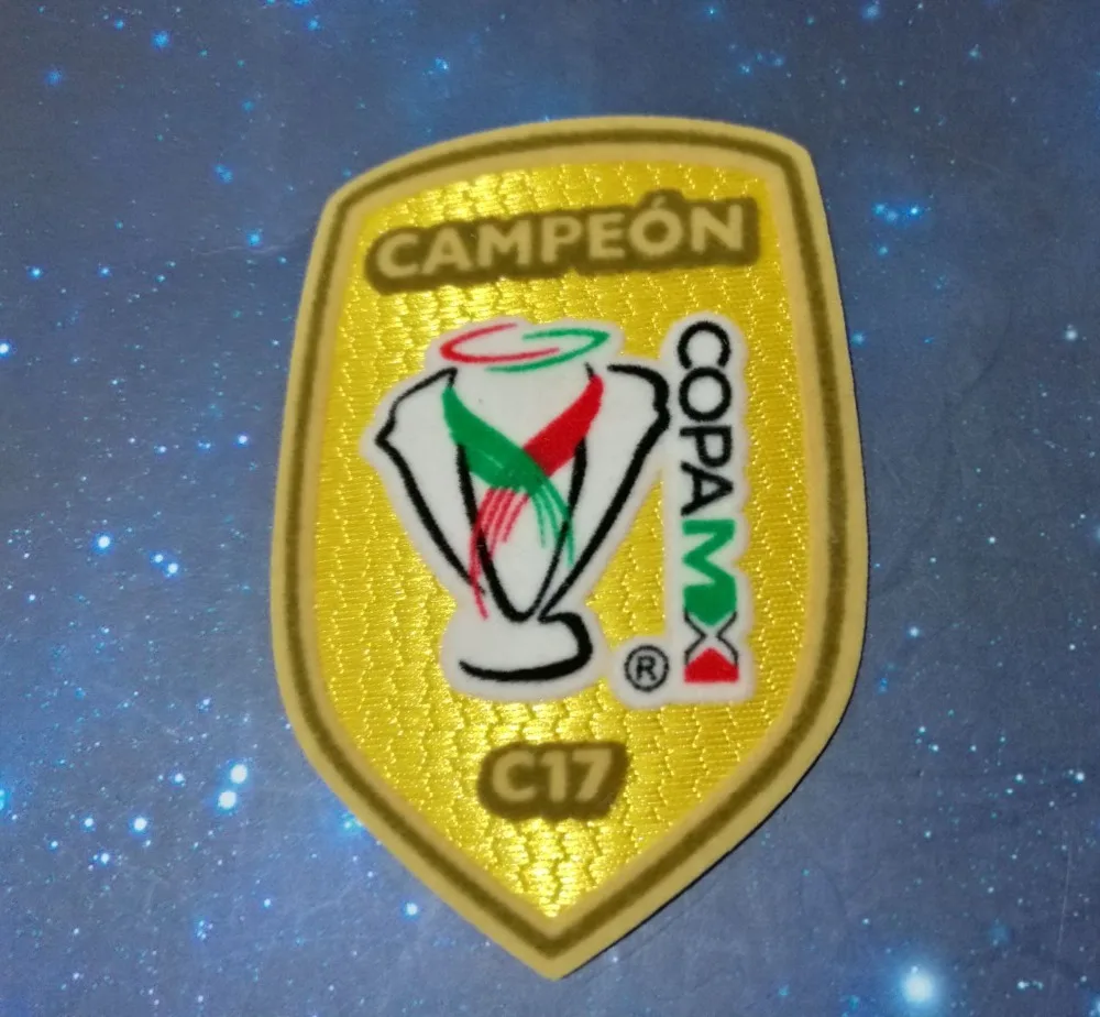 COPAMX C17 SOCCER PATCH SLEEVE BADGE MEXICO HQ CAMPEON patch NEW LIGA