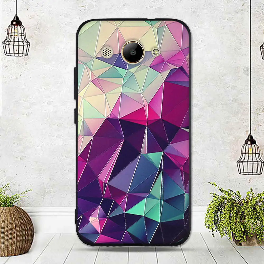 Для Funda Huawei Y3 2017 чехол CRO L22 L02 черные чехлы для телефонов Capa Y5 Lite Силиконовые задняя