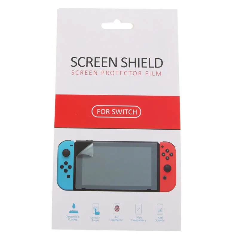 2 шт. Высококачественная Защитная пленка для Nintendo Switch против отпечатков