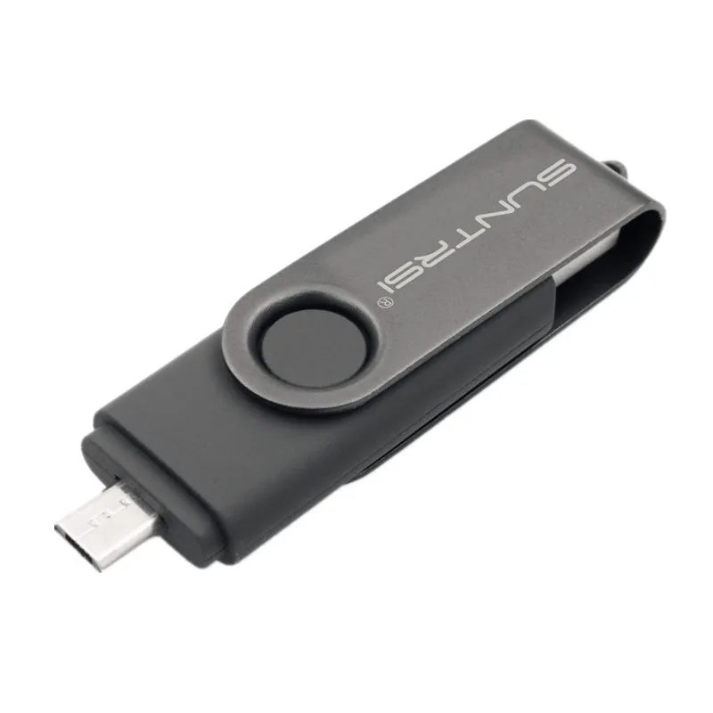 Suntrsi Usb 2,0 OTG флеш-накопитель 128 Гб 64 Гб USB флеш-накопитель для микро смартфона 32 Гб 16 Гб внешний накопитель Пользовательский логотип Прямая поставка