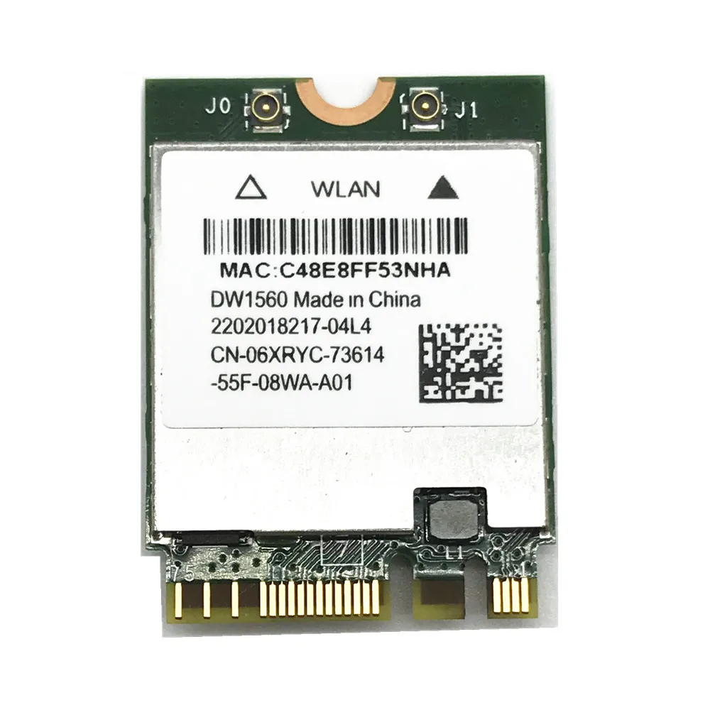 Карта беспроводного адаптера для Hackintosh dell DW1560 BCM94352Z NGFF M.2 WiFi WLAN Bluetooth 4 0 802.11ac 867