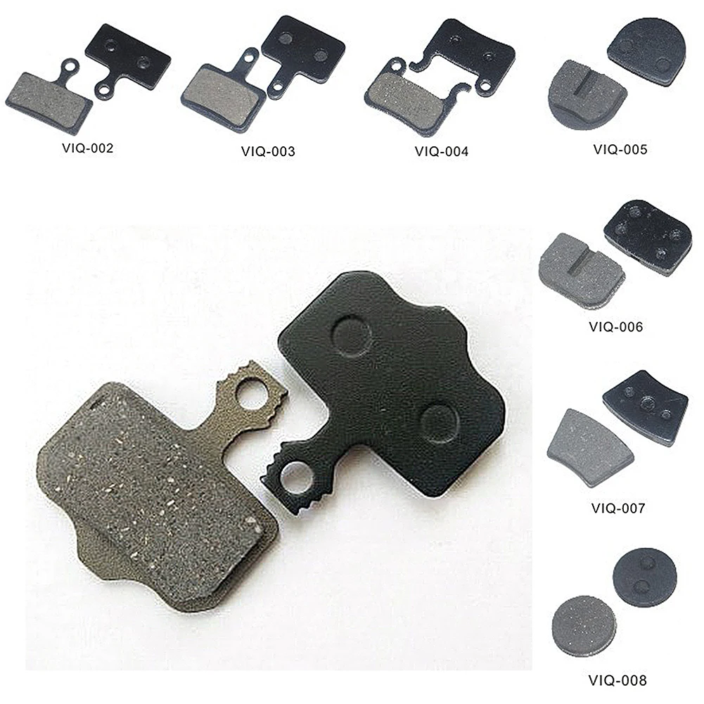 

1 Pair Cycling Mountain Road Bike Bicycle Resin Disc Brake Pads Semi-Metallic Blocks Accessories