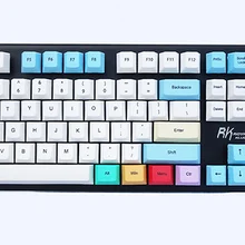 NPKC Мел Keycaps краситель сублимированный толстый PBT Keyset Вишневый профиль ANSI раскладка для Cherry MX переключатели механическая клавиатура