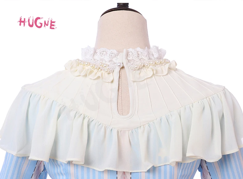 Vestido de Princesa Unicórniomanga Longa Lolita Vestido Mori Menina 5 Moda Feminina