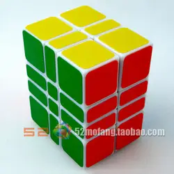 Чжи Ли Ле Юань го Бинг 2x3x4 Белый кубики Волшебные головоломки Скорость Cube Развивающие игрушки подарки для детей