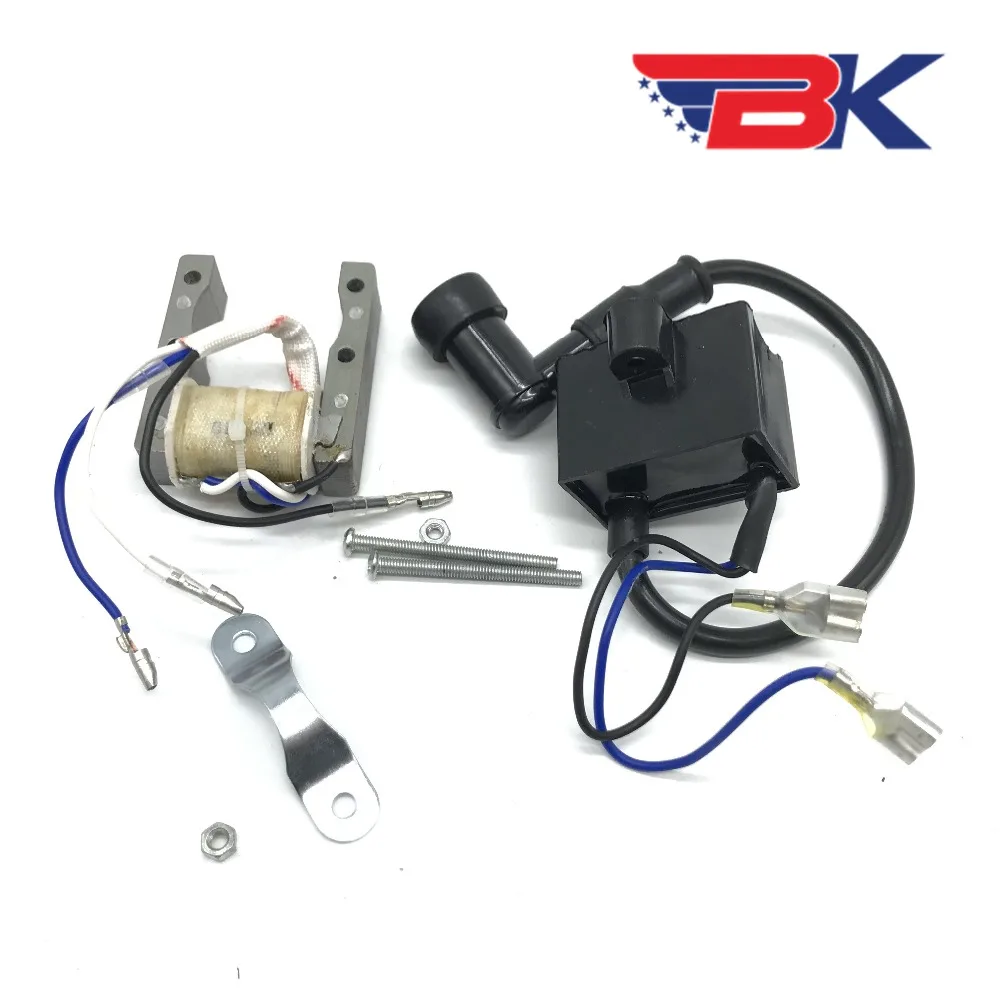 Катушка зажигания генератор статора CDI 2 тактный двигатель 49cc 60cc 66cc 80cc