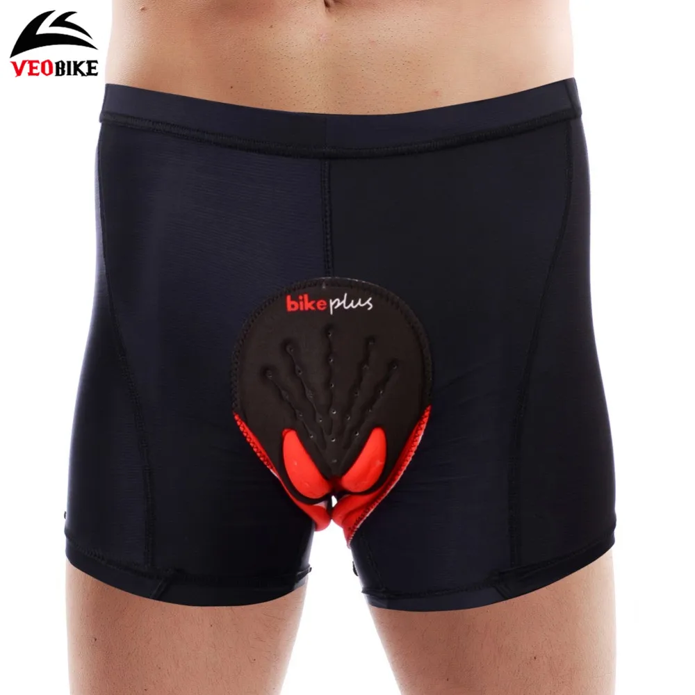 Koop VEOBIKE 3D Mountain Gel Ademend Gewatteerde Hoge Kwaliteit Jersey Fiets Ondergoed hoog elastische Ademend Fietsen Ondergoed