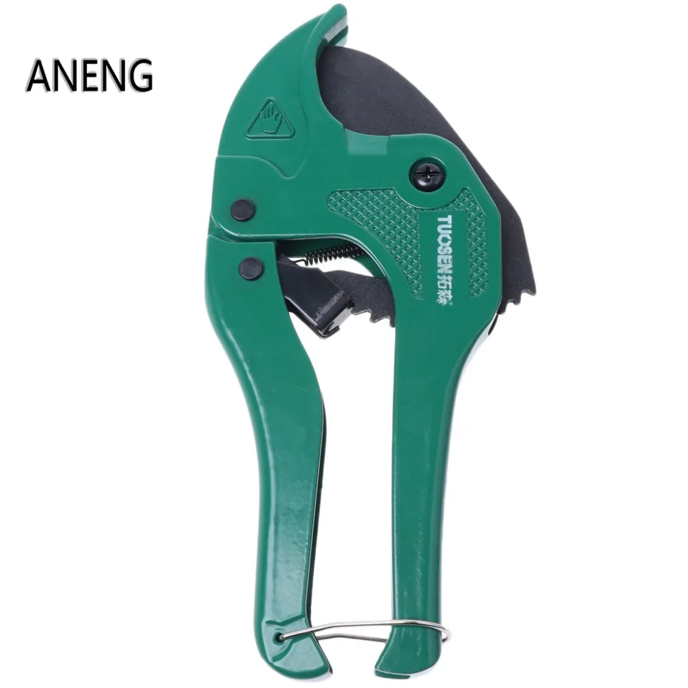 ANENG 42mm Ratchet PVC Vinyl Plastic Tube Pipe Cutter Cutting Plier