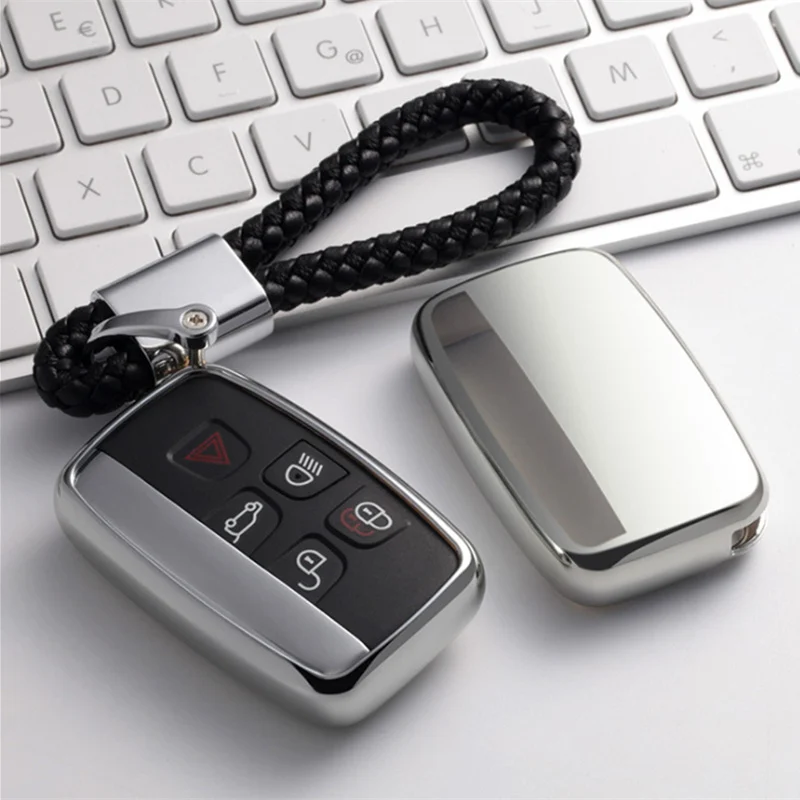 Новый мягкий ТПУ чехол для ключей Land Rover A9 Range Sport Evoque Freelander 2 Jaguar XE Гитара