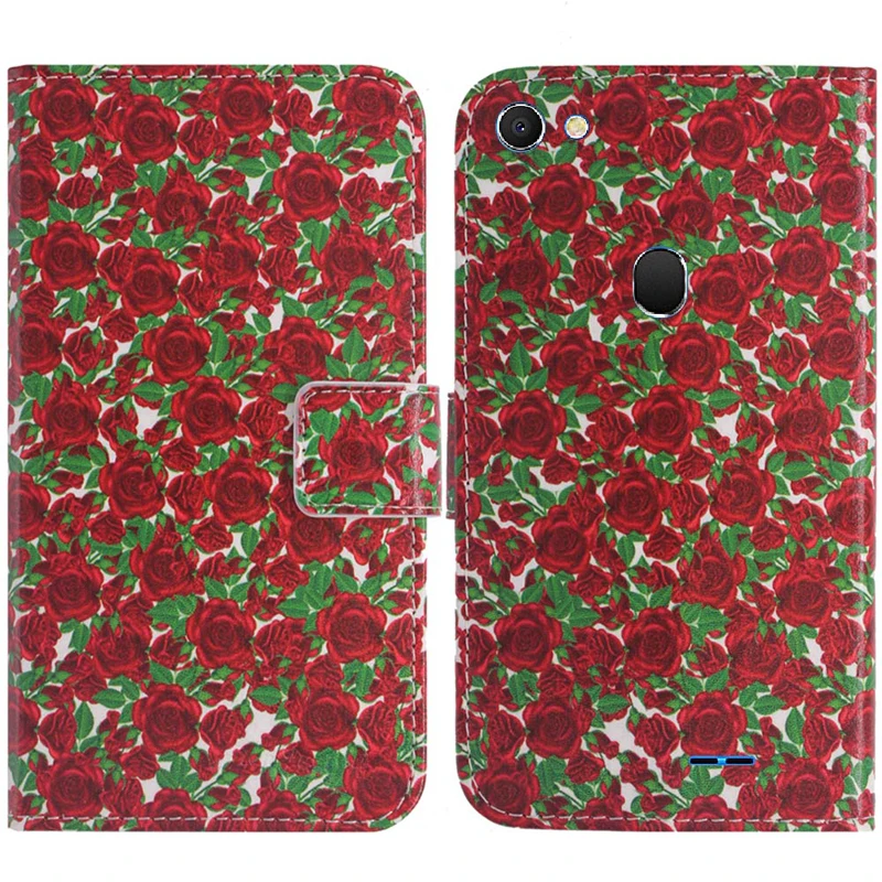 

TienJueShi Cute Elegant Design Turn Magnetic Stand Protect PU Leather Cover Shell Wallet Etui Skin Case For Xgody X6 5 inch