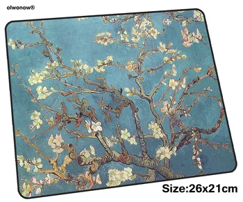 

van gogh mousepad 26x21cm gaming mouse pad big gamer mat Gorgeous game computer desk padmouse keyboard Cartoon play mats