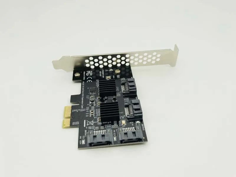 4 портовый адаптер SATA PCIE на PCI Express SATA3.0 6G плата расширения контроллера IPFS|Платы