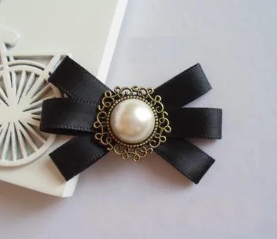 2017 Real Gran venta Broches De cinta Juego De Tronos coreano hecho a mano Retro broche bellezas moño insignia pequeño lazo Collar flor 2017 Real Gran venta Broches De cinta Juego De Tronos coreano hecho a mano Retro broche bellezas moño insignia pequeño lazo Collar flor