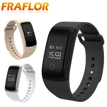 

Smart Bracelet Heart Rate Monitor Bluetooth Smart Band Motion Tracking Wristband Ambulatory Blood Pressure Bracelet Waterproof