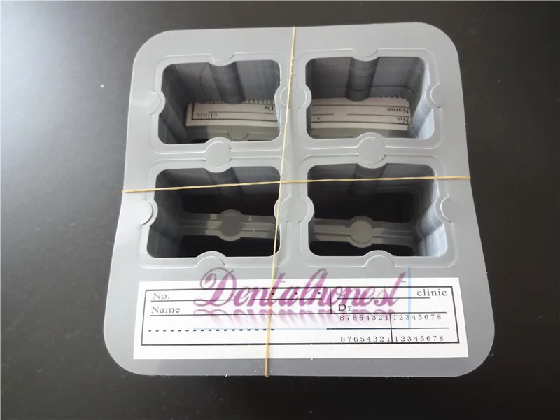 100pcs Dental Clinic Universal X Ray Film Mount Frame 4 holesin Teeth
