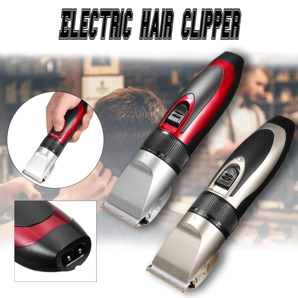 10W 100-240v 50/60hz Charge Type Professional Electric Shears Electric Shears For Men Beard Trim Hair Cutting Machine